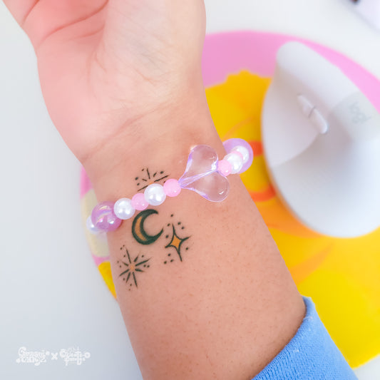 Pastel Bubble Heart | Groovi Tingz Bracelet