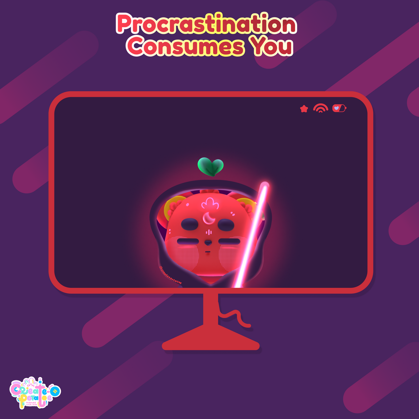 Procrastination Consumes You | iOS, iPadOS, & android compatible