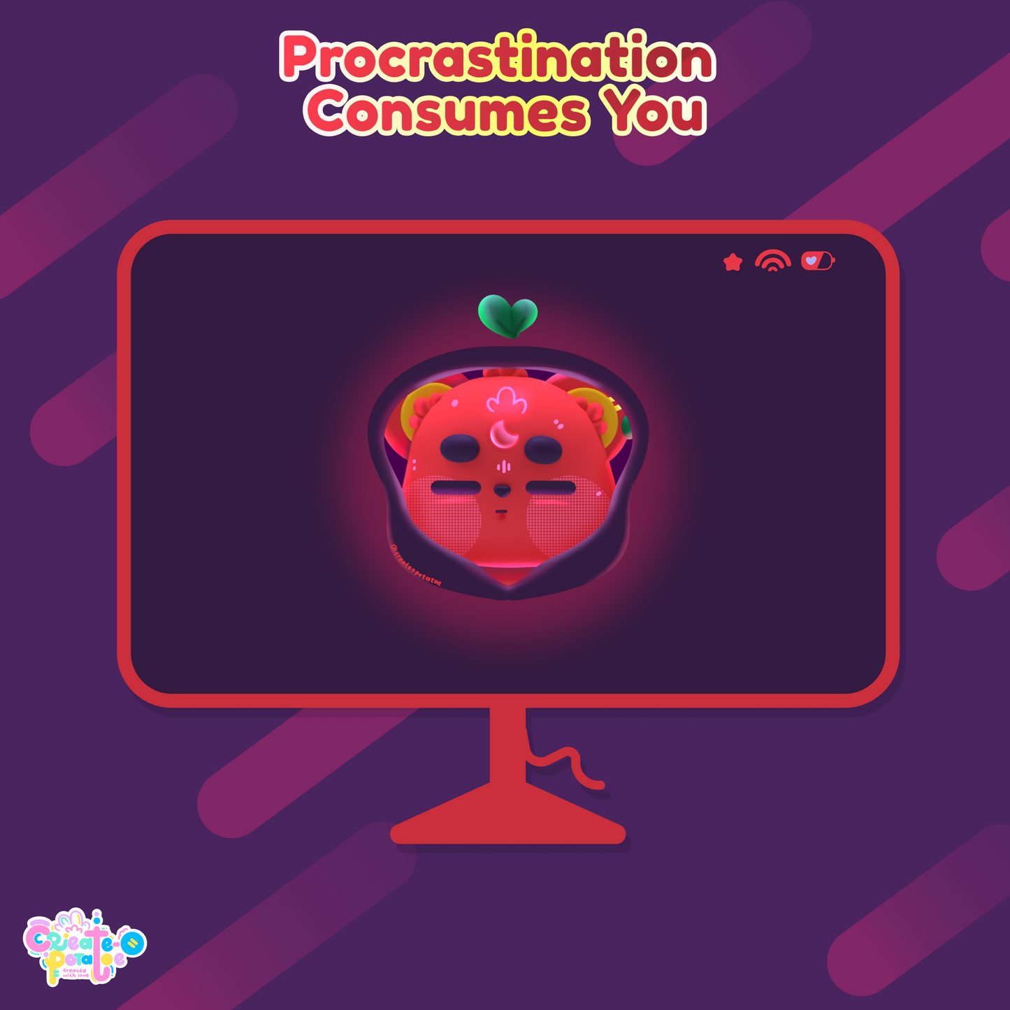Procrastination Consumes You | iOS, iPadOS, & android compatible