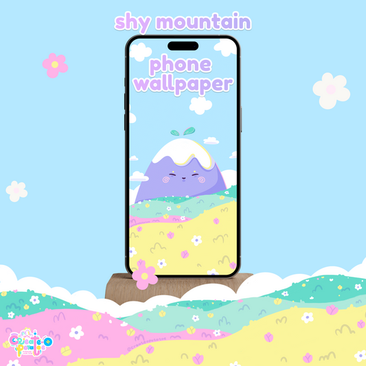 shy mountain | iOS, iPadOS, & android compatible