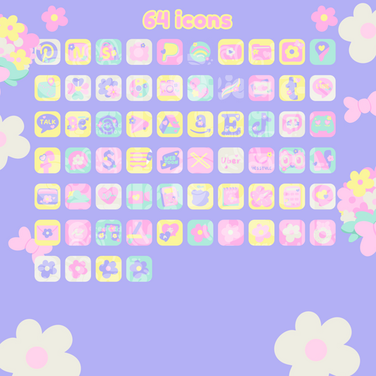 Perfect Pastel Icons | icons only