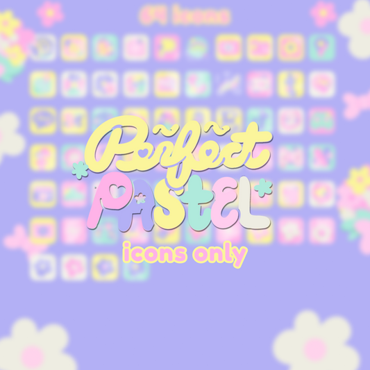 Perfect Pastel Icons | Icons Only | Downloadable from Perfect Pastel Theme