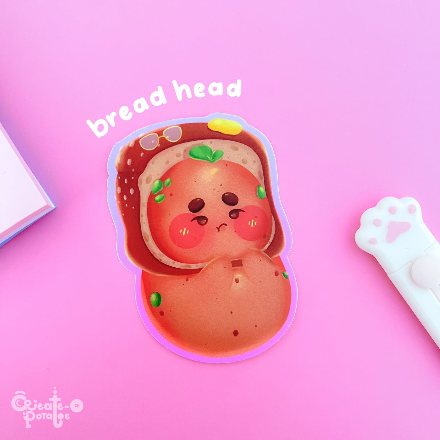 POTATOE BREAD | sticker pack