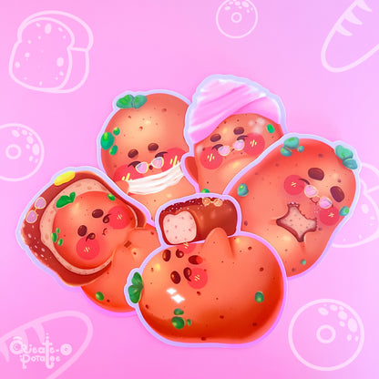 POTATOE BREAD | sticker pack