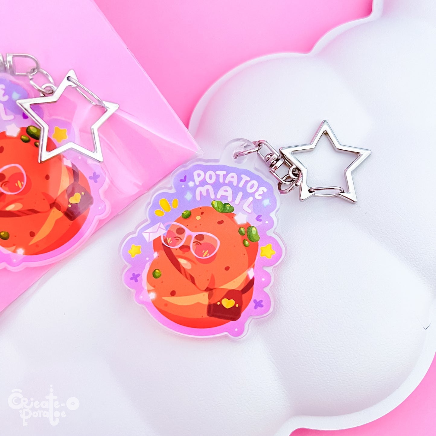 POTATOE MAIL | Acrylic Keychain