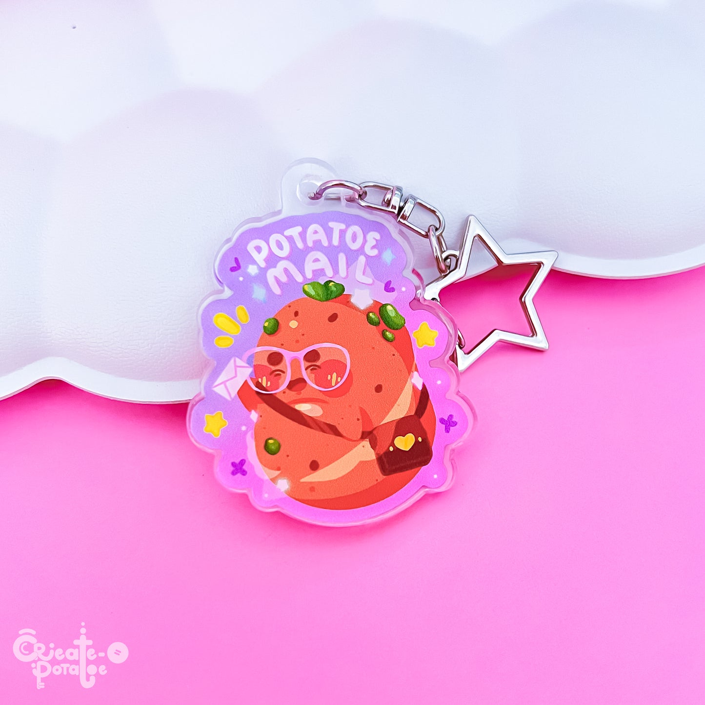 POTATOE MAIL | Acrylic Keychain