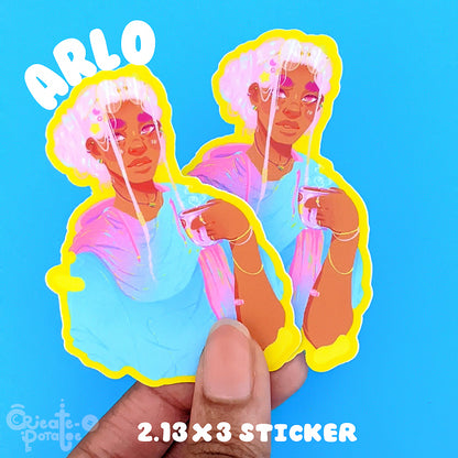 ARLO | pride sticker