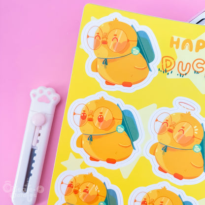 (old design) HAPPY DUCKS  | sticker sheet