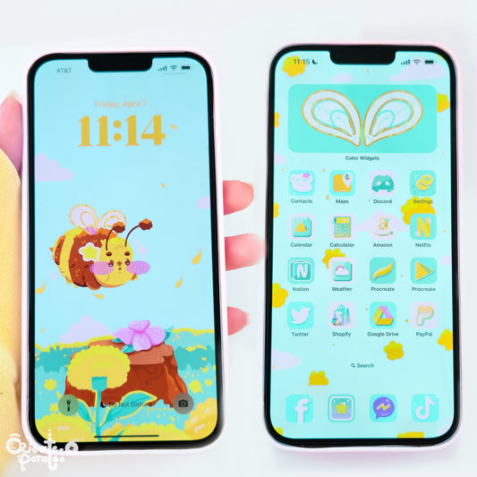 FINDING SPRING | iOS, iPadOS, & android theme